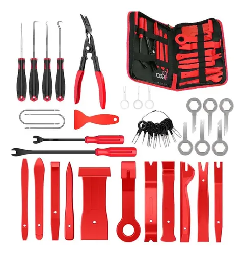 Kit de Herramientas Desmontaje Molduras Autos PRTOOL 39 Piezas