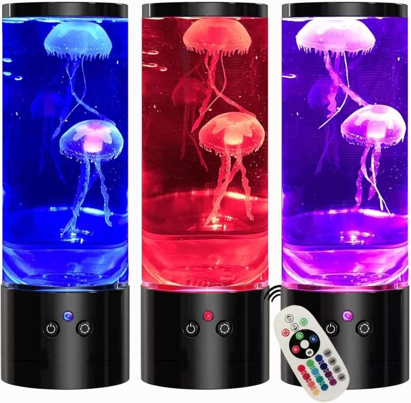 Lámpara Decorativa LED Medusa con Agua - Image 6