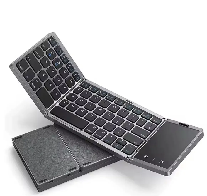 Mini Teclado Bluetooth Plegable Touchpad
