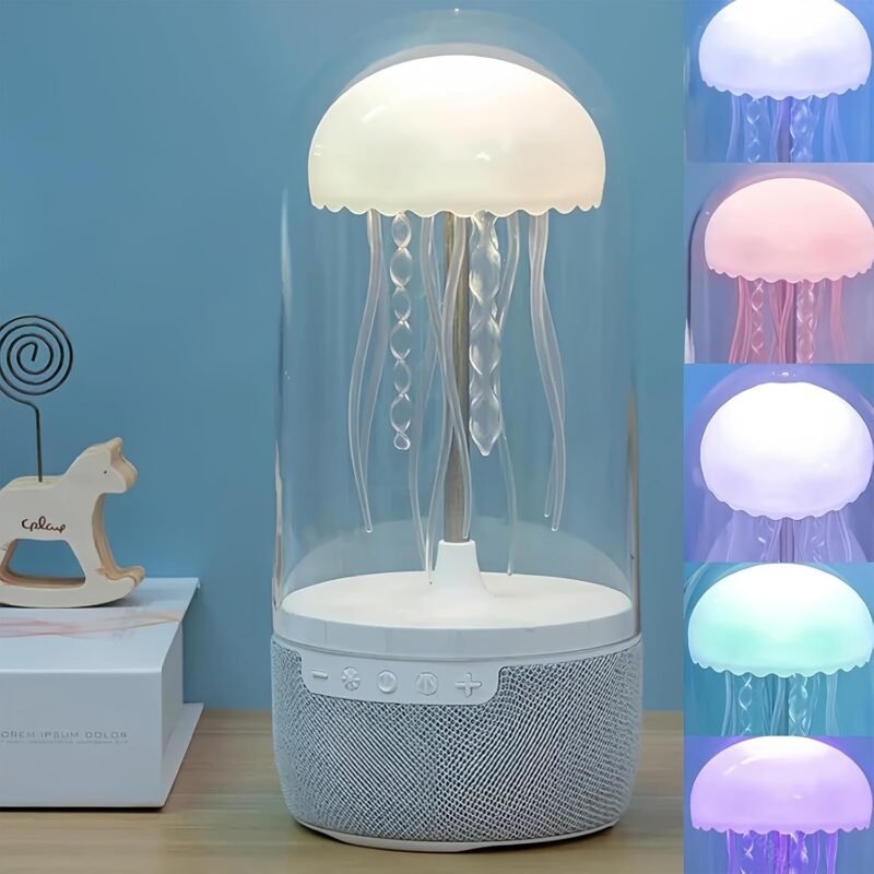 Altavoz con forma Medusa y Luces LED coloridas