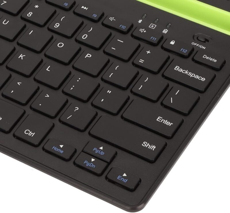 Teclado Bluetooth Recargable con Soporte - Image 5