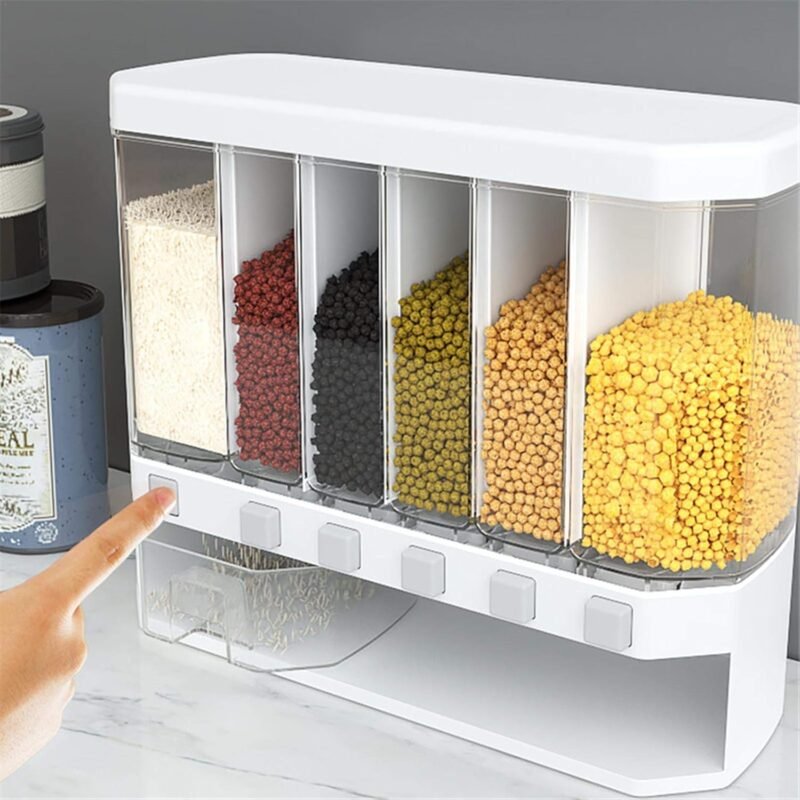 Dispensador de Almacenamiento con 6 Contenedores - Image 3