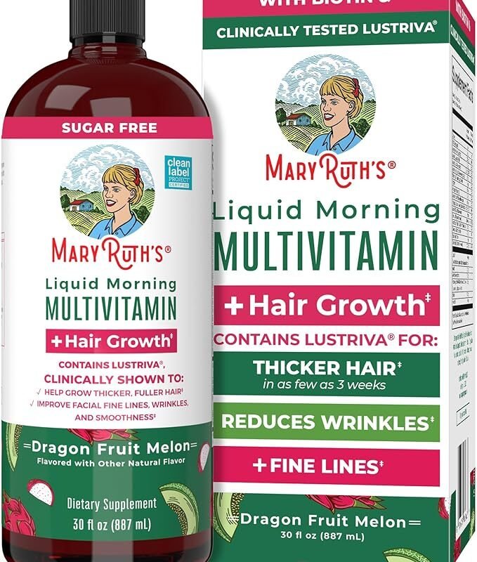 MaryRuth’s Multivitamínico Líquido Morning Dragon Fruit