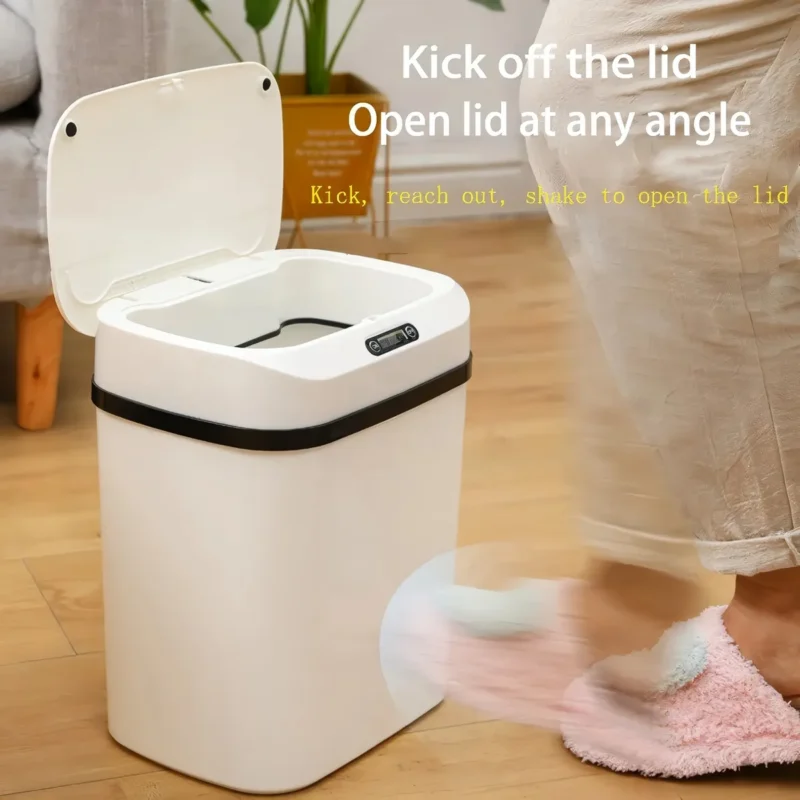 Cubo de Basura Inteligente con Sensor