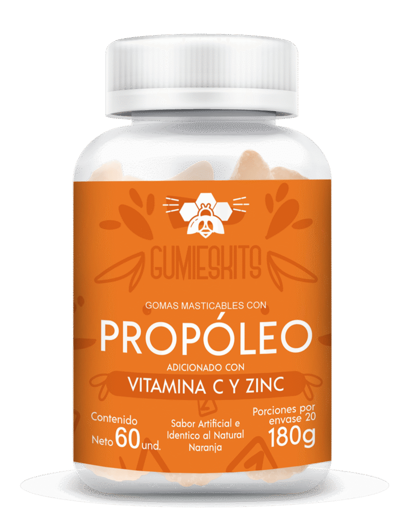 Gomas de Propóleo Natural con Vitamina C y Zinc x 60 - Image 3