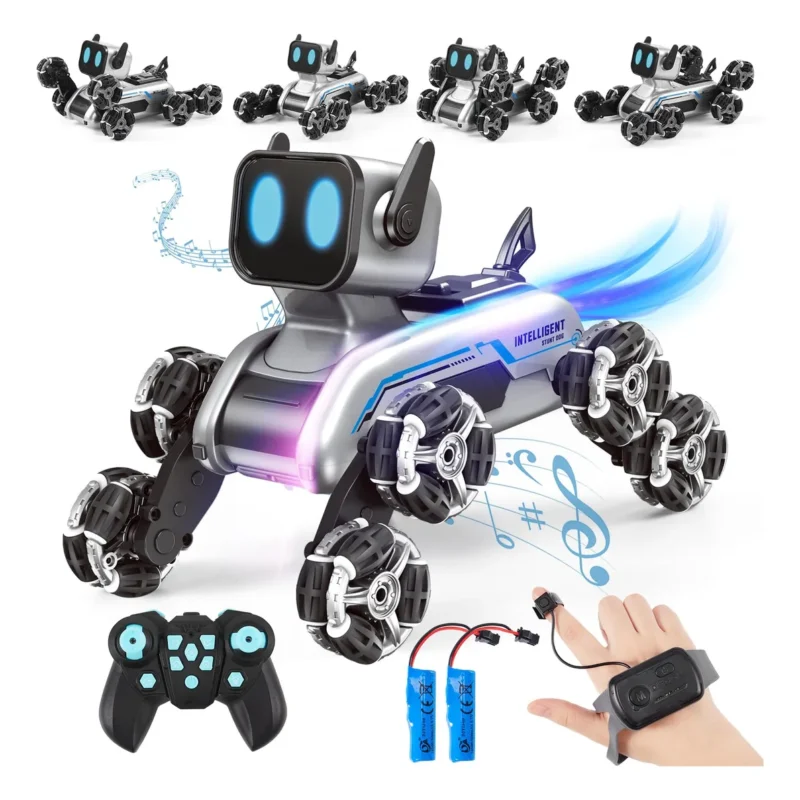 Robot perro control remoto Wdebay 8WD – juguete para perros o niños